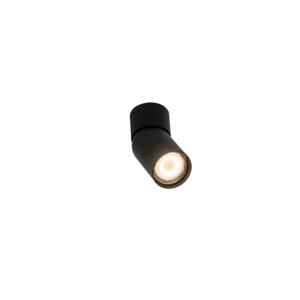 Opbouwspots Moderne spot zwart Falo Aluminium Zwart Een simpele maar tijdloze onze afgewerkt in een zwarte kleur. Hij heeft hoogte van 135 cm en lengte 108 cm.