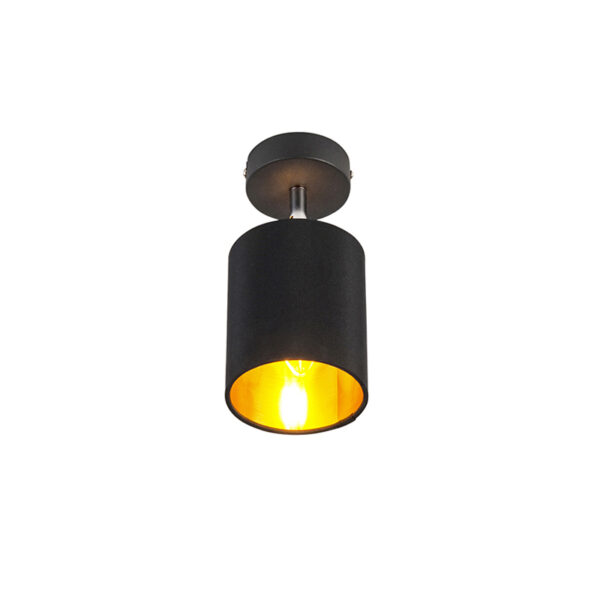 Moderne spot zwart - Lofty - Afbeelding 2