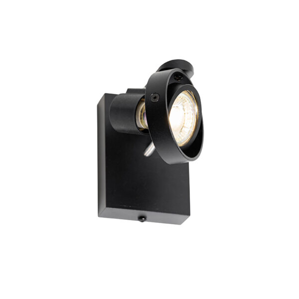 Moderne spot zwart - Master 50 - Afbeelding 2