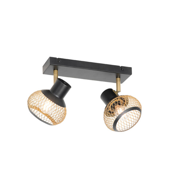 Opbouwspots Moderne spot zwart met goud Lucas Staal Zwart Deze is een mooie toevoeging in elke ruimte huis. Spots worden vaak gebruikt als basisverlichting huis