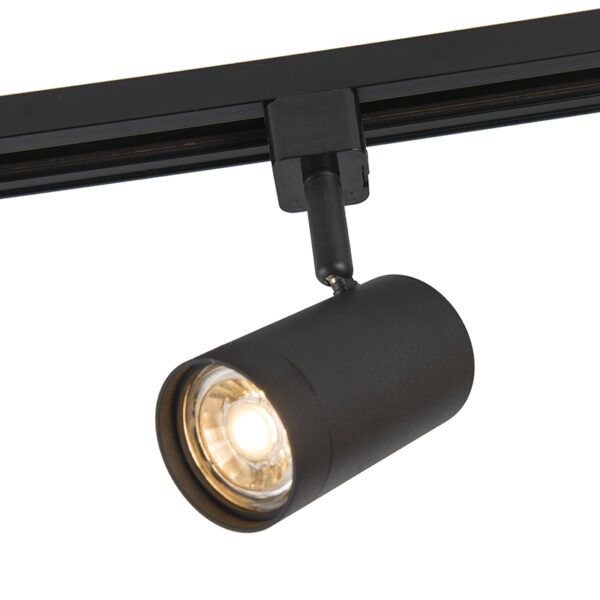 Opbouwspots Railspot zwart Jeana Staal Zwart Met de moderne rail spot maak je jouw professionele helemaal compleet. De lamp heeft een diameter van 55 cm en is