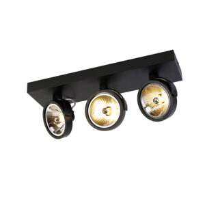 Opbouwspots spot zwart verstelbaar Go Aluminium Zwart Wauw wat een toffe is deze Doordat de spots los van elkaar zijn kun je zelf bepalen waar het licht naar