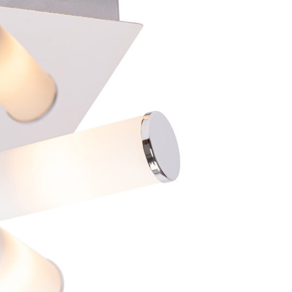Moderne badkamer plafondlamp chroom 4-lichts IP44 - Bath - Afbeelding 2
