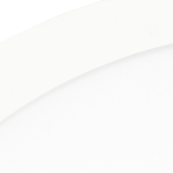 Plafonnière wit 40 cm incl. LED 3-staps dimbaar IP44 - Steve - Afbeelding 2
