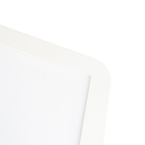 Plafonnière wit 40 cm incl. LED 3-staps dimbaar IP44 - Steve - Afbeelding 2