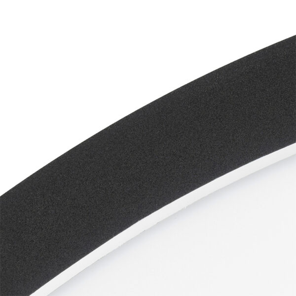 Plafonnière zwart 40 cm incl. LED 3-staps dimbaar IP44 - Steve - Afbeelding 2