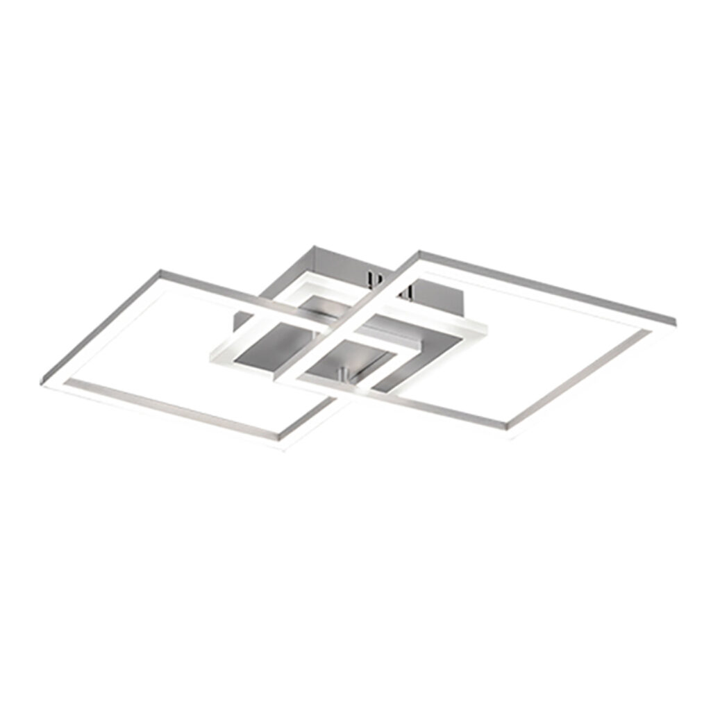 plafondlampen Design plafondlamp staal incl. LED dimbaar Veni Metaal Staal maakt je ruimte Deze unieke stalen met kunststof lamp beschikt over verlichting. De