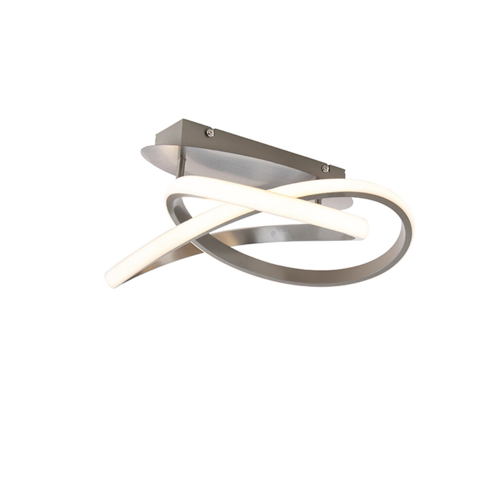 plafondlampen Design staal incl. LED dimbaar Ruta AluminiumStaalKunststof Staal De moderne zorgt voor een stukje design in huis. unieke vormen van de lamp