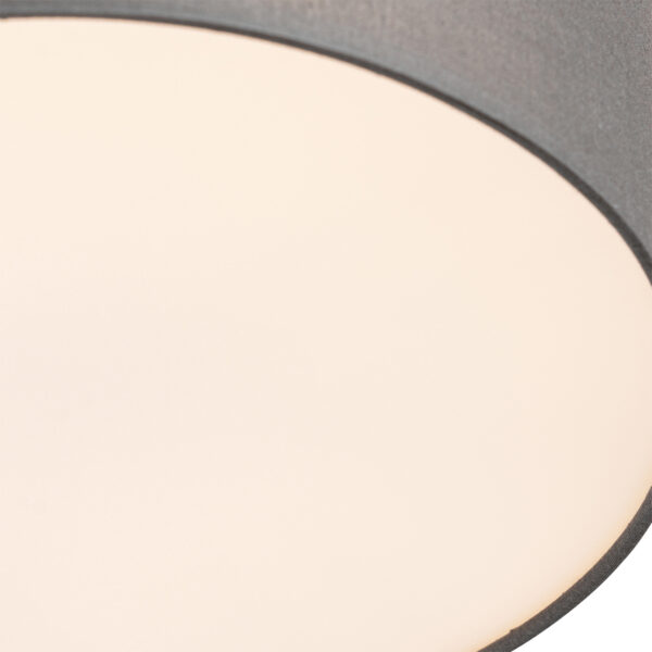 Moderne plafondlamp taupe 6-lichts - Multidrum - Afbeelding 2