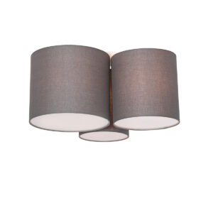plafondlampen Moderne plafondlamp taupe Multidrum MetaalStof Taupe Laat je horen voor deze in het taupe. heeft een diepte van 50 cm hoogte 30 en lengte 57 cm.