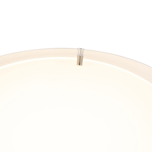 Moderne plafondlamp wit 38 cm incl. LED - Bjorn - Afbeelding 3