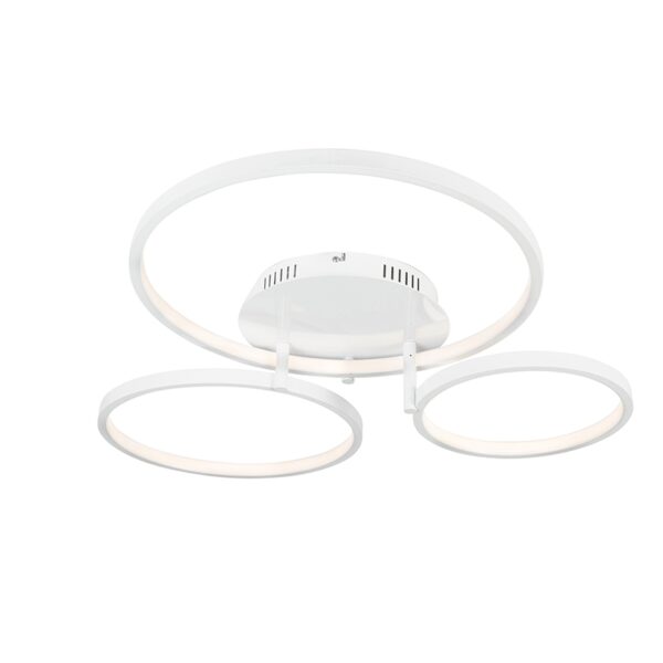 plafondlampen Moderne plafondlamp wit incl. LED en Rondas Aluminium Wit Als je op zoek bent naar een echte aan plafond is de collectie precies wat nodig Deze