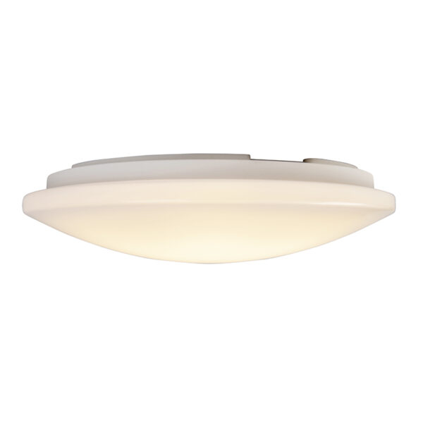 Moderne plafonnière wit incl. LED 15W IP44 - Tiho - Afbeelding 2
