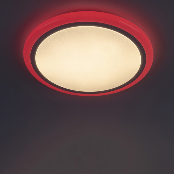 plafondlampen Moderne wit incl. RGB LED met afstandsbediening Mars Kunststof Wit Ben je op zoek naar een handige multifunctionele Dan is deze zeker wat voor De