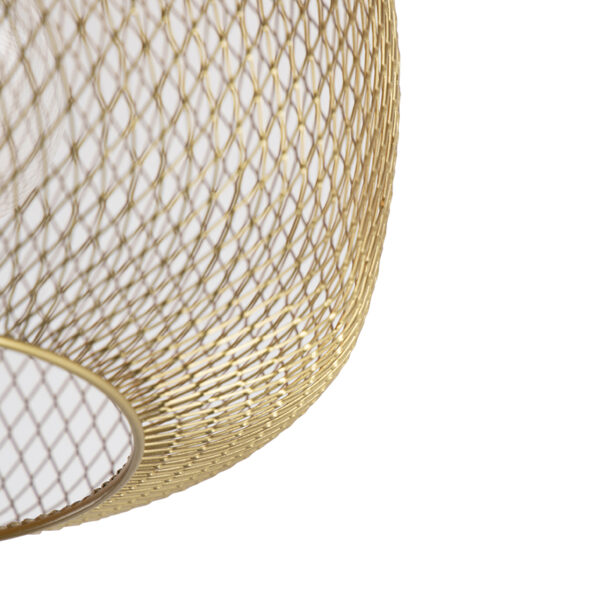 Moderne zwart met gouden plafondlamp - Bliss Mesh - Afbeelding 2