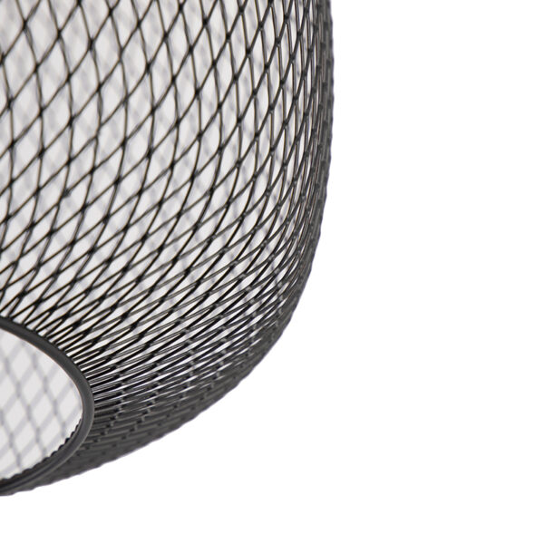 Moderne zwarte plafondlamp - Bliss Mesh - Afbeelding 2