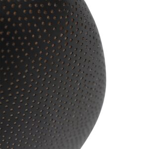 plafondlampen Oosterse plafondlamp zwart met goud 40 cm Radiance Staal Zwart Deze is zijn zwarte en gouden afwerking een lust voor het Een echte toevoeging in