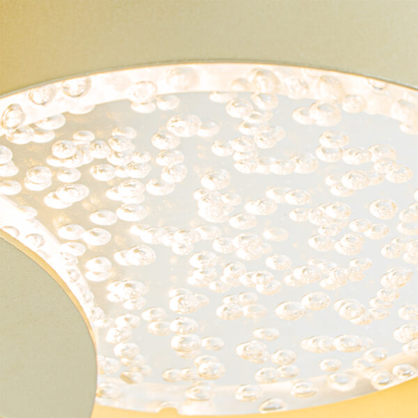 Plafondlamp goud 42 cm incl. LED 3-staps dimbaar - Patrick - Afbeelding 2