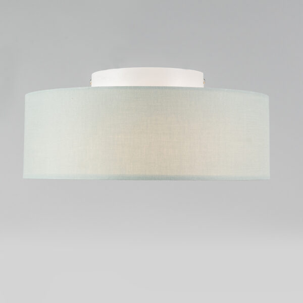 Plafondlamp groen 30 cm incl. LED - Drum LED - Afbeelding 2