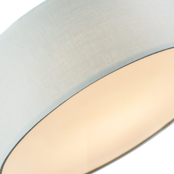 Plafondlamp groen 40 cm incl. LED - Drum LED - Afbeelding 2