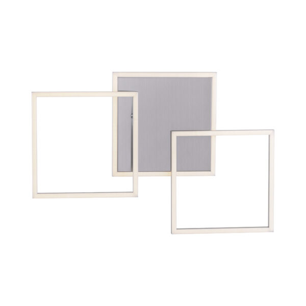 Plafondlamp staal incl. LED en dimbaar 3-lichts - Amanda - Afbeelding 2