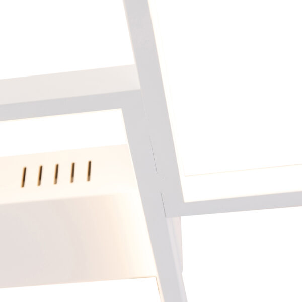 Plafondlamp wit incl. LED 3 staps dimbaar 5-lichts - Lejo - Afbeelding 2