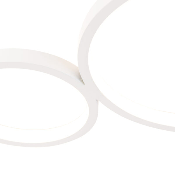 Plafondlamp wit incl. LED 3 staps dimbaar 4-lichts - Lupolo - Afbeelding 2