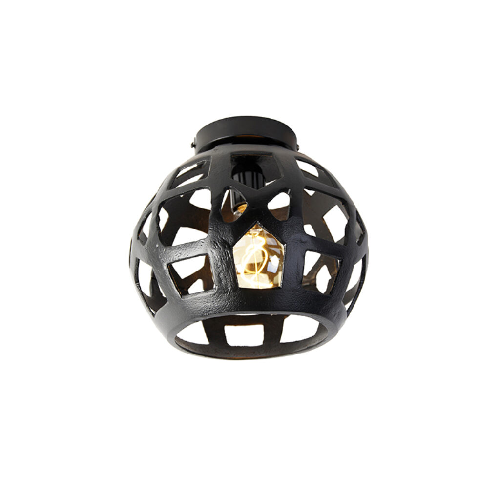 plafondlampen plafondlamp zwart Bobby Aluminium Zwart Haal een echt verlichtingsaccessoire in huis met onze De lamp is mooi afgewerkt tijdloze zwarte kleur en