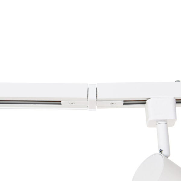 Modern hang railsysteem wit met 5 spots 1-fase - Jeana - Afbeelding 2