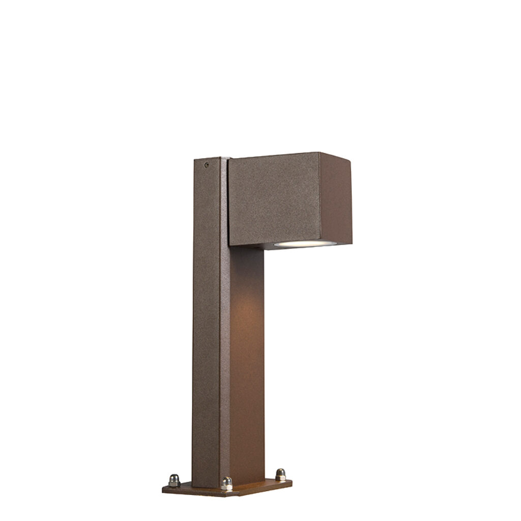 staande buitenlampen buitenlamp roestbruin 30 cm IP44 Baleno AluminiumGlas Roestbruin De is een echte eyecatcher in je tuin. Doordat het licht van boven recht