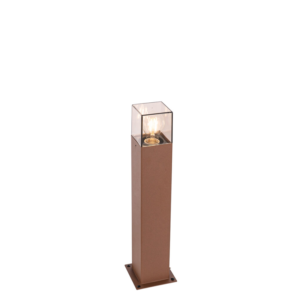staande buitenlampen buitenlamp 50 cm roestbruin IP44 Denmark AluminiumKunststof Roestbruin