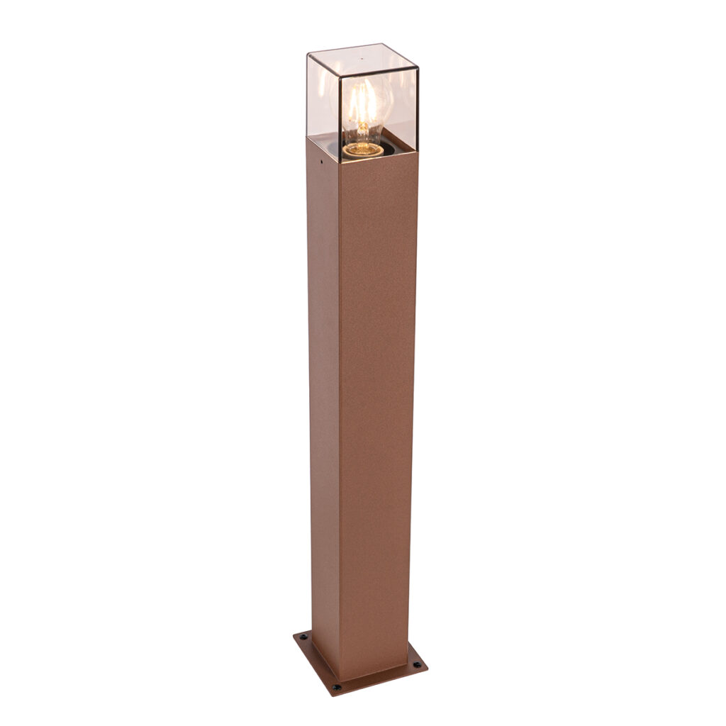 staande buitenlampen buitenlamp 70 cm roestbruin IP44 Denmark AluminiumKunststof Roestbruin