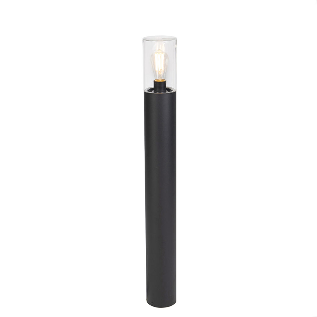 staande buitenlampen Staande buitenlamp zwart 100 cm IP44 Jarra Roestvrij staal Zwart Wat een elegante verschijning deze Jarra. Hij is mooi afgewerkt in