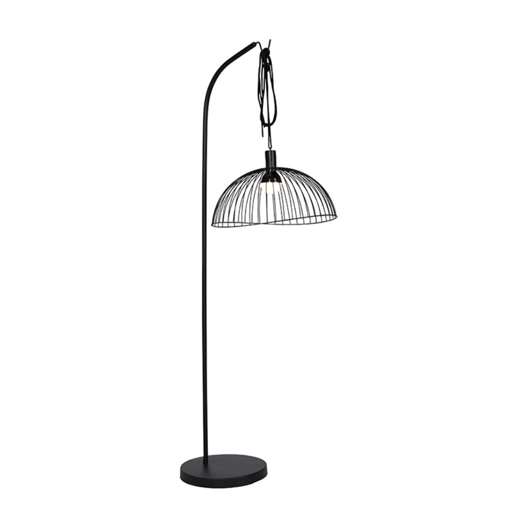 staande buitenlampen Design buiten vloerlamp zwart IP44 incl. LED RGBW Mart Pua Staal Zwart Een prachtige design buitenlamp voor op je terras. Met waarde is hij
