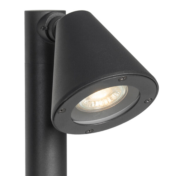 Modern buiten paaltje zwart 100 cm IP44 verstelbaar - Ciara - Afbeelding 2