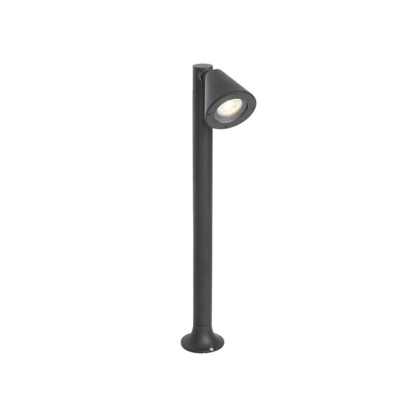 staande buitenlampen Modern buiten paaltje zwart 60 cm IP44 verstelbaar Ciara AluminiumGlas Zwart Voeg sfeer toe aan je buitenomgeving met Ciara. Een prachtige