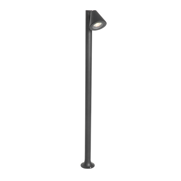 staande buitenlampen Modern buiten paaltje zwart 100 cm IP44 verstelbaar Ciara AluminiumGlas Zwart Voeg sfeer toe aan je buitenomgeving met Ciara. Een prachtige