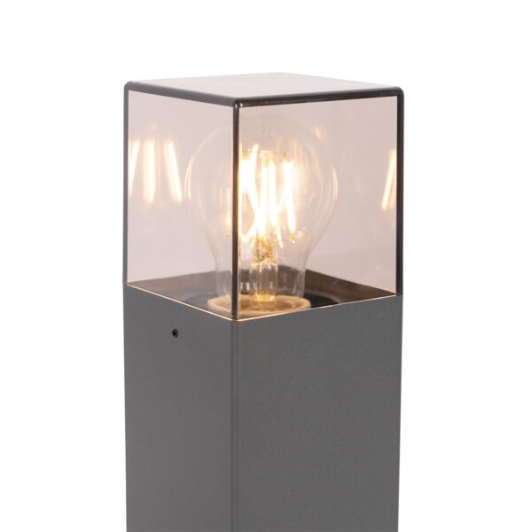 Moderne staande buitenlamp 30 cm donkergrijs IP44 - Denmark - Afbeelding 2
