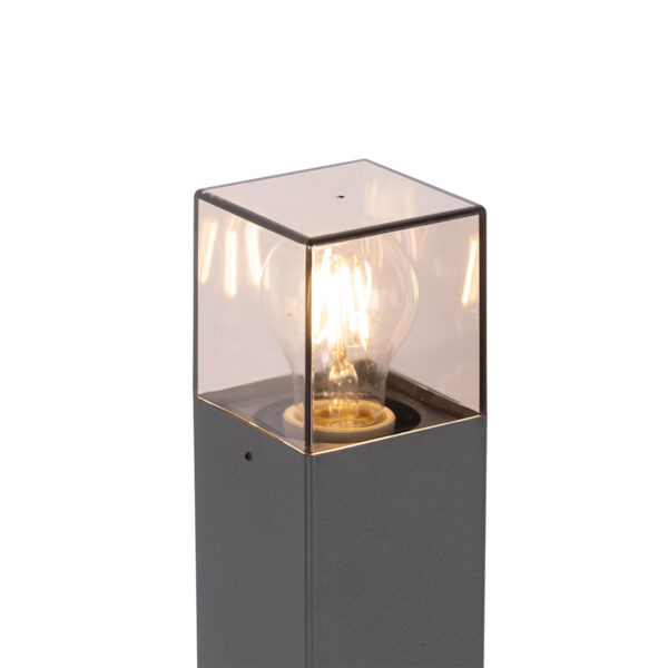 Moderne staande buitenlamp 70 cm donkergrijs IP44 - Denmark - Afbeelding 2