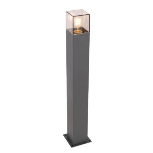 staande buitenlampen Moderne buitenlamp 70 cm donkergrijs IP44 Denmark AluminiumKunststof Donkergrijs