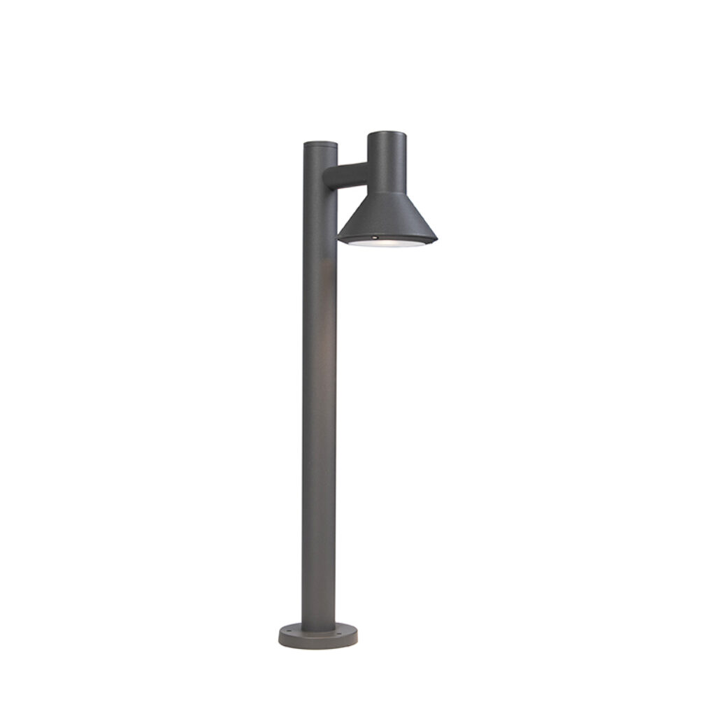 staande buitenlampen Moderne buitenlamp donkergrijs 65cm Humilis AluminiumGlas Donkergrijs Onze is een perfecte in jouw moderne of strakke De donkergrijze kleur