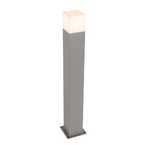 staande buitenlampen Moderne buitenlamp 70 cm grijs IP44 Denmark AluminiumKunststof Grijs