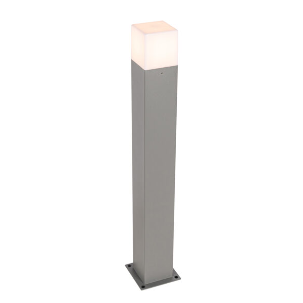 staande buitenlampen Moderne buitenlamp 70 cm grijs IP44 Denmark AluminiumKunststof Grijs