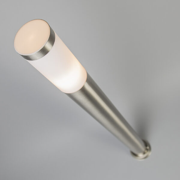 Moderne buitenlamp paal staal 110 cm IP44 - Rox - Afbeelding 3