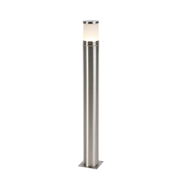 staande buitenlampen Moderne buitenlamp staal 70 cm Dopey Roestvrij Staal De zal een echte aanwinst in zijn jouw tuin. Deze strakke lamp is mooi afgewerkt met