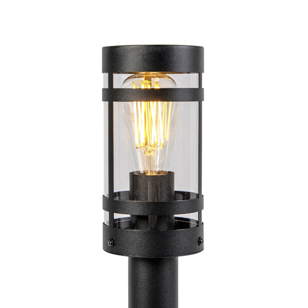 Moderne buitenlamp zwart 80 cm IP44 - Gleam - Afbeelding 2