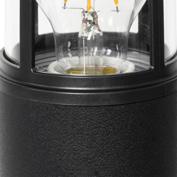 Moderne staande buitenlamp zwart IP54 50 cm - Kiki - Afbeelding 2