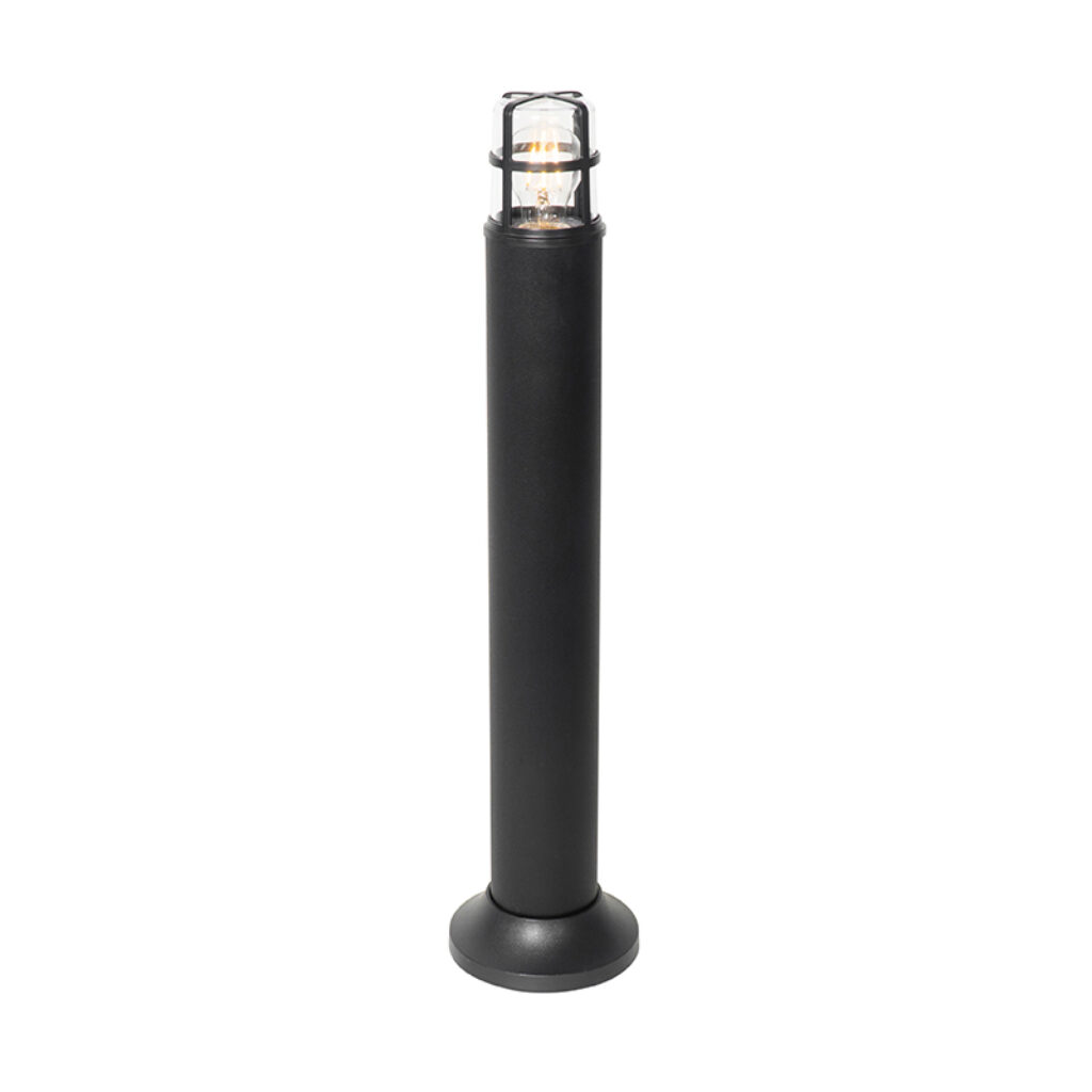 staande buitenlampen Moderne buitenlamp zwart IP54 70 cm Kiki Kunststof Zwart Maak het gezellig in jouw tuin met de Kiki. Mooi voor op terras of naast tuinpad.