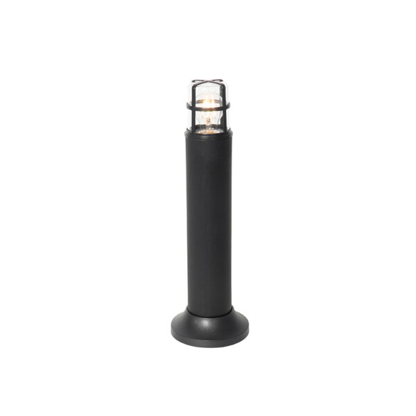 staande buitenlampen Moderne buitenlamp zwart IP54 50 cm Kiki Kunststof Zwart Maak het gezellig in jouw tuin met de Kiki. Mooi voor op terras of naast tuinpad.