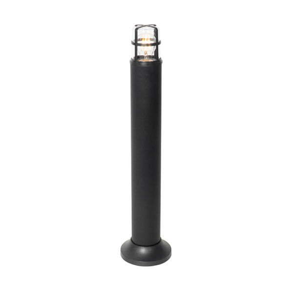 staande buitenlampen Moderne buitenlamp zwart IP54 70 cm Kiki Kunststof Zwart Maak het gezellig in jouw tuin met de Kiki. Mooi voor op terras of naast tuinpad.